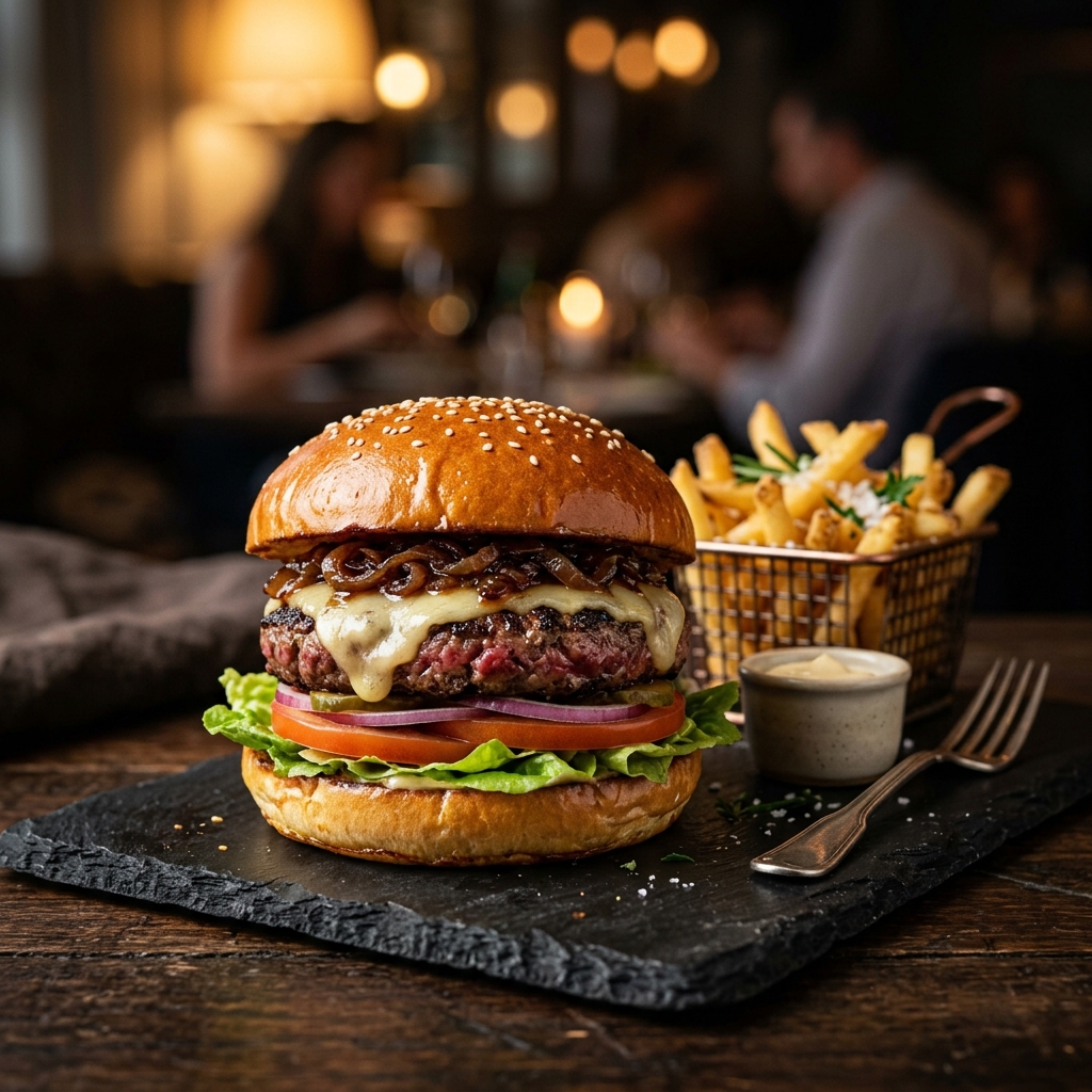Burger gourmet Maddak